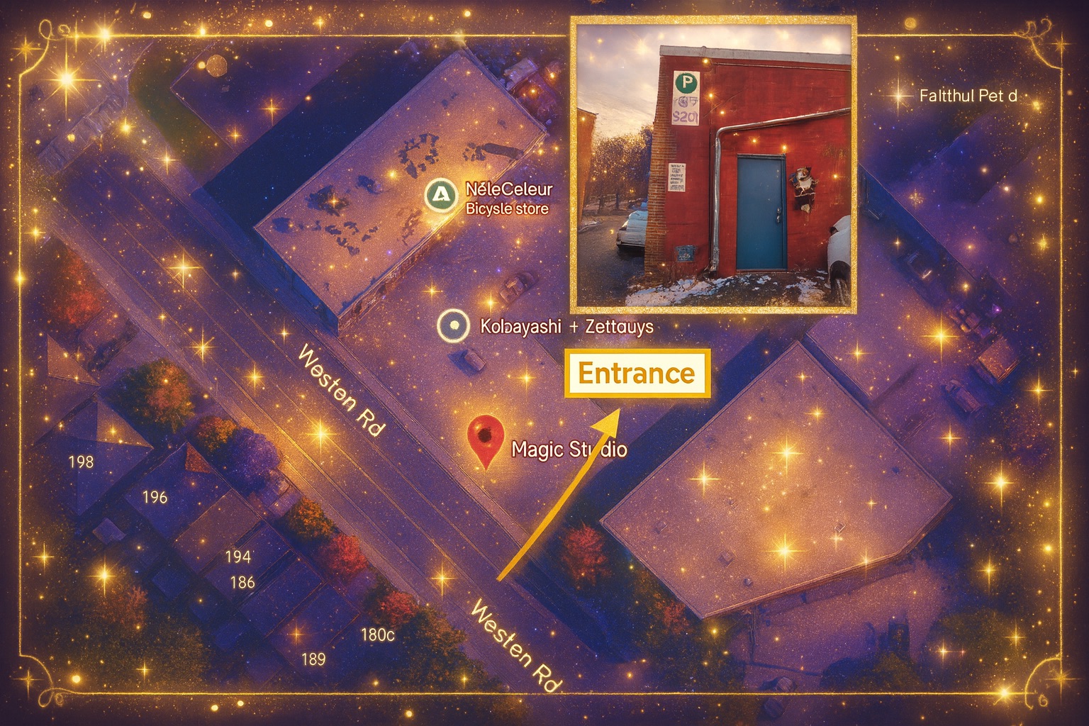 Map to Magic Studio Toronto